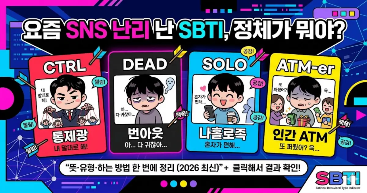 SBTI 검사 테스트
