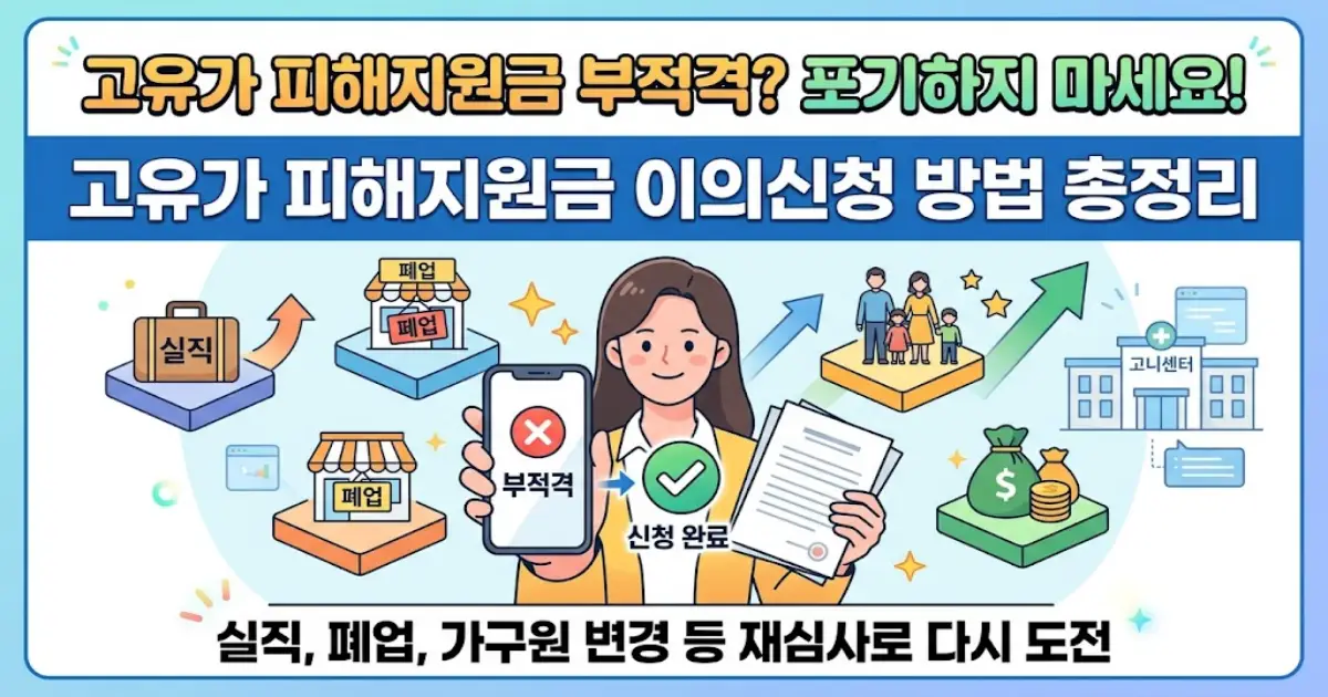 고유가 피해지원금 이의신청