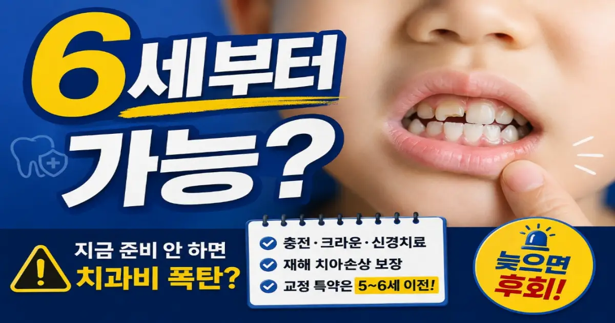 어린이 치아보험