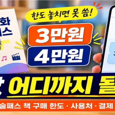 2026 청년문화예술패스 책 구매: YES24 결제 후기 및 서점 사용처 완벽 정리